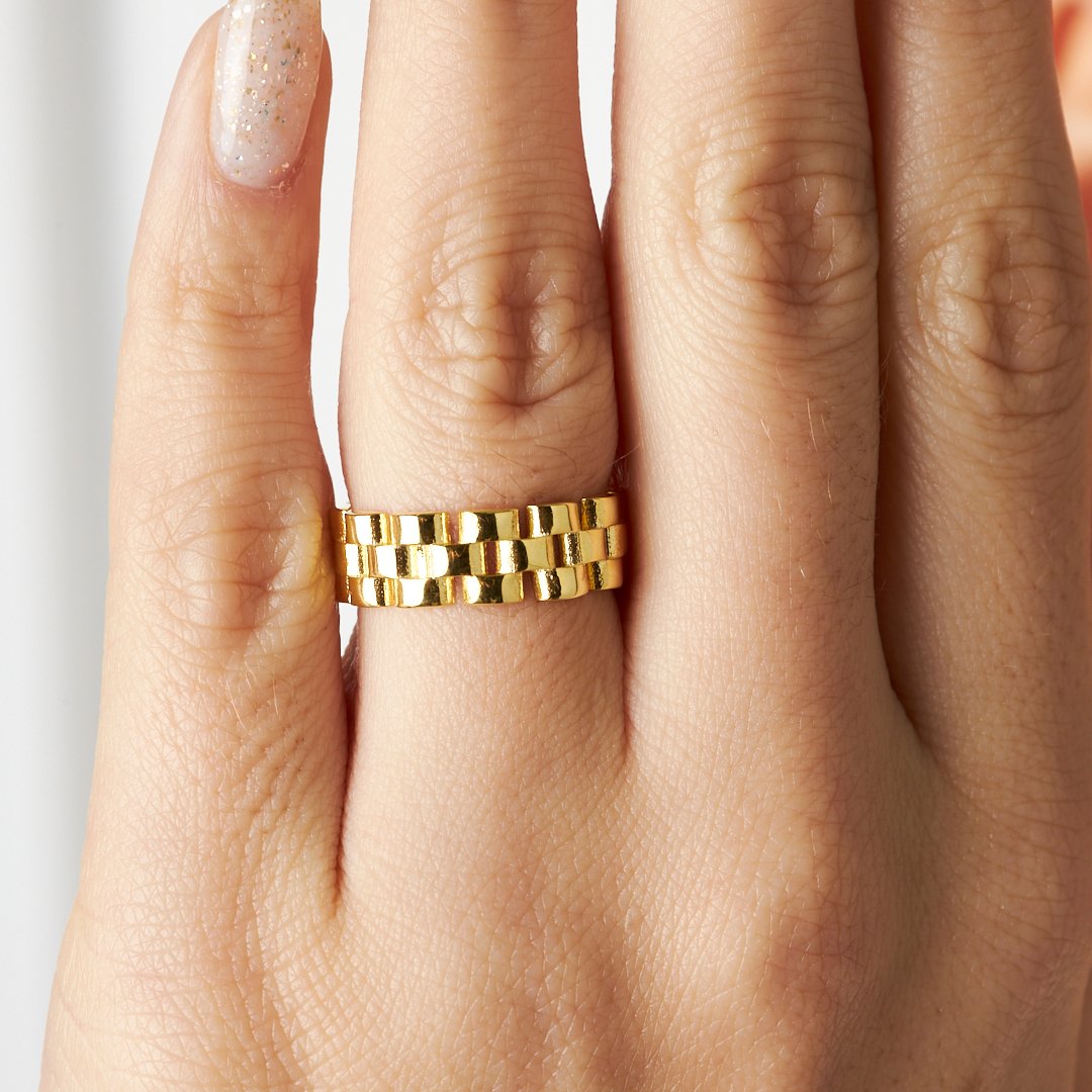 Kordon Yüzük - 925 GÜMÜŞ