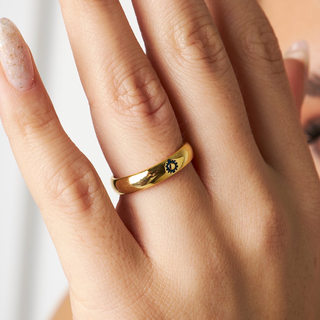 Kuzey Yıldızı Yüzük - 925 GÜMÜŞ