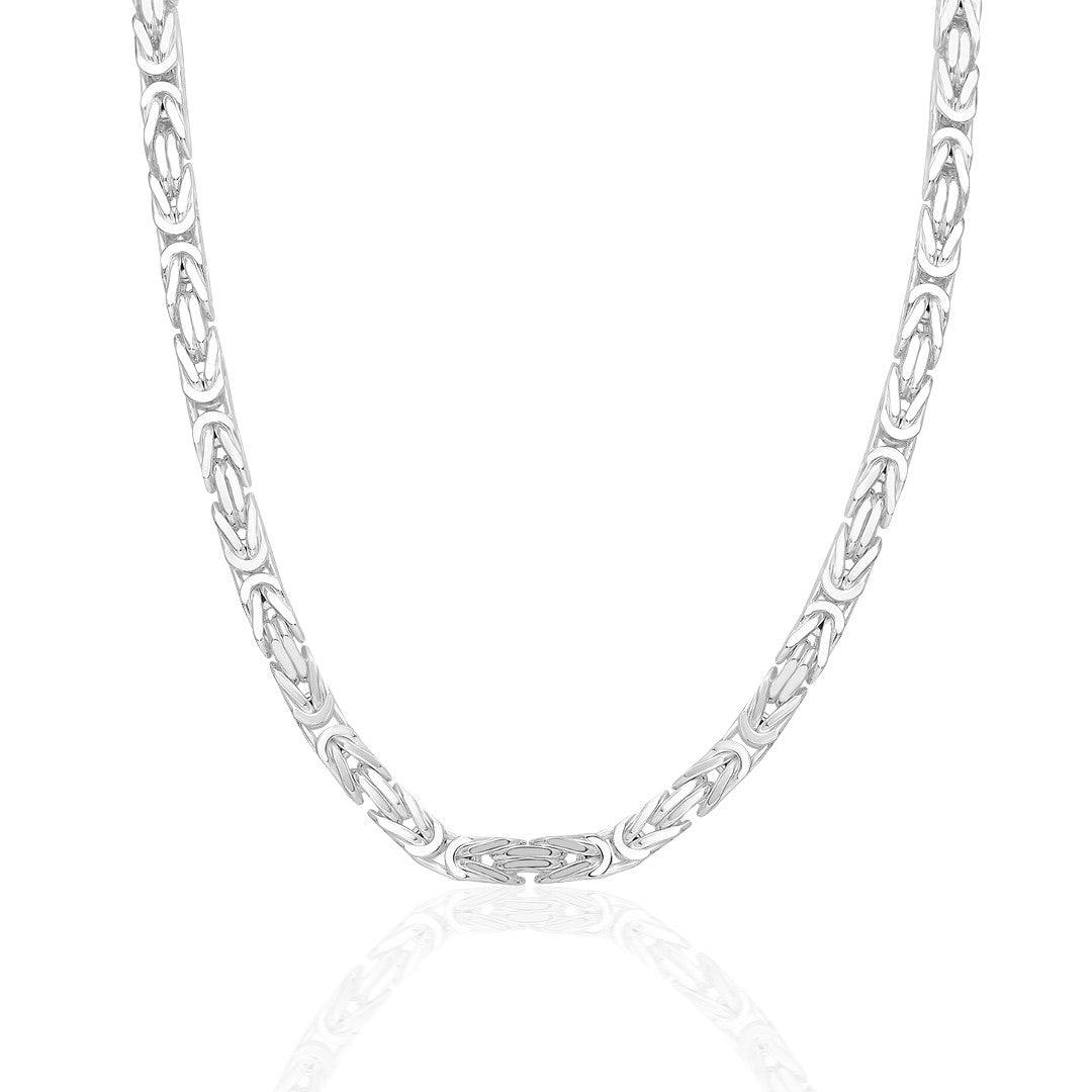 Kral Zincir Kolye - 925 GÜMÜŞ