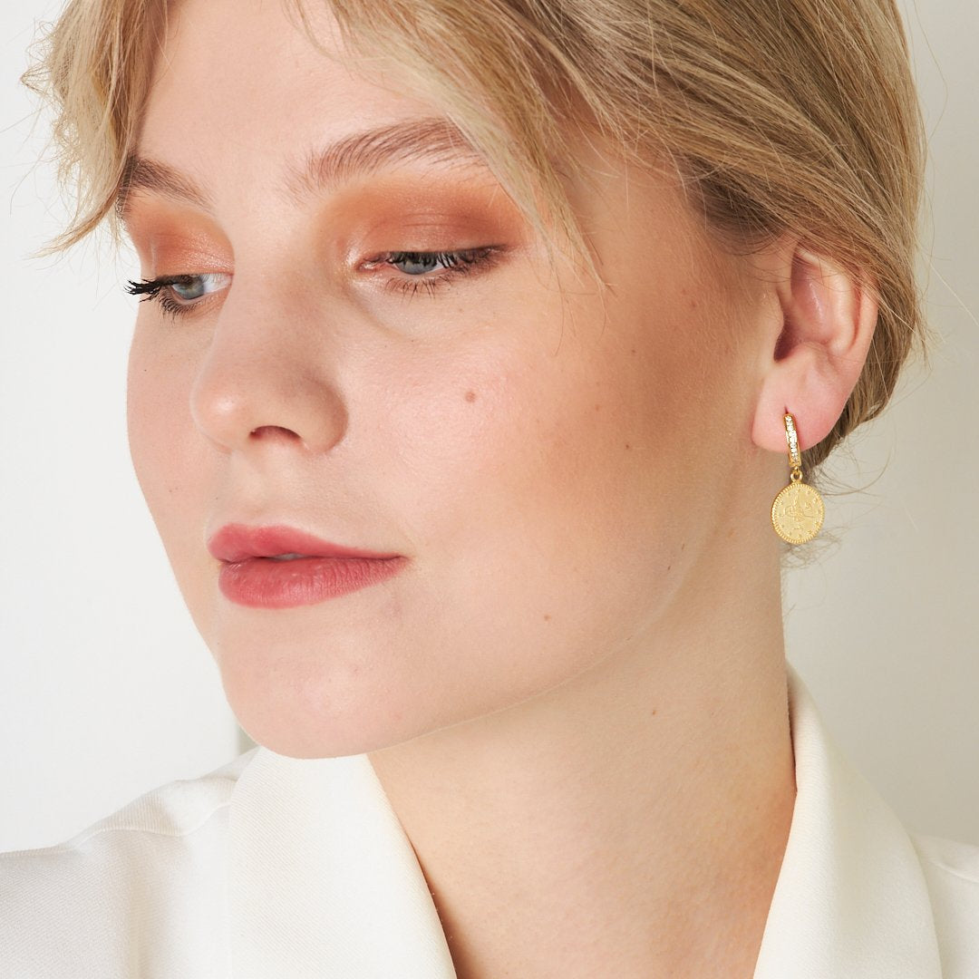 Sallantılı Reşat Küpe - 925 GÜMÜŞ