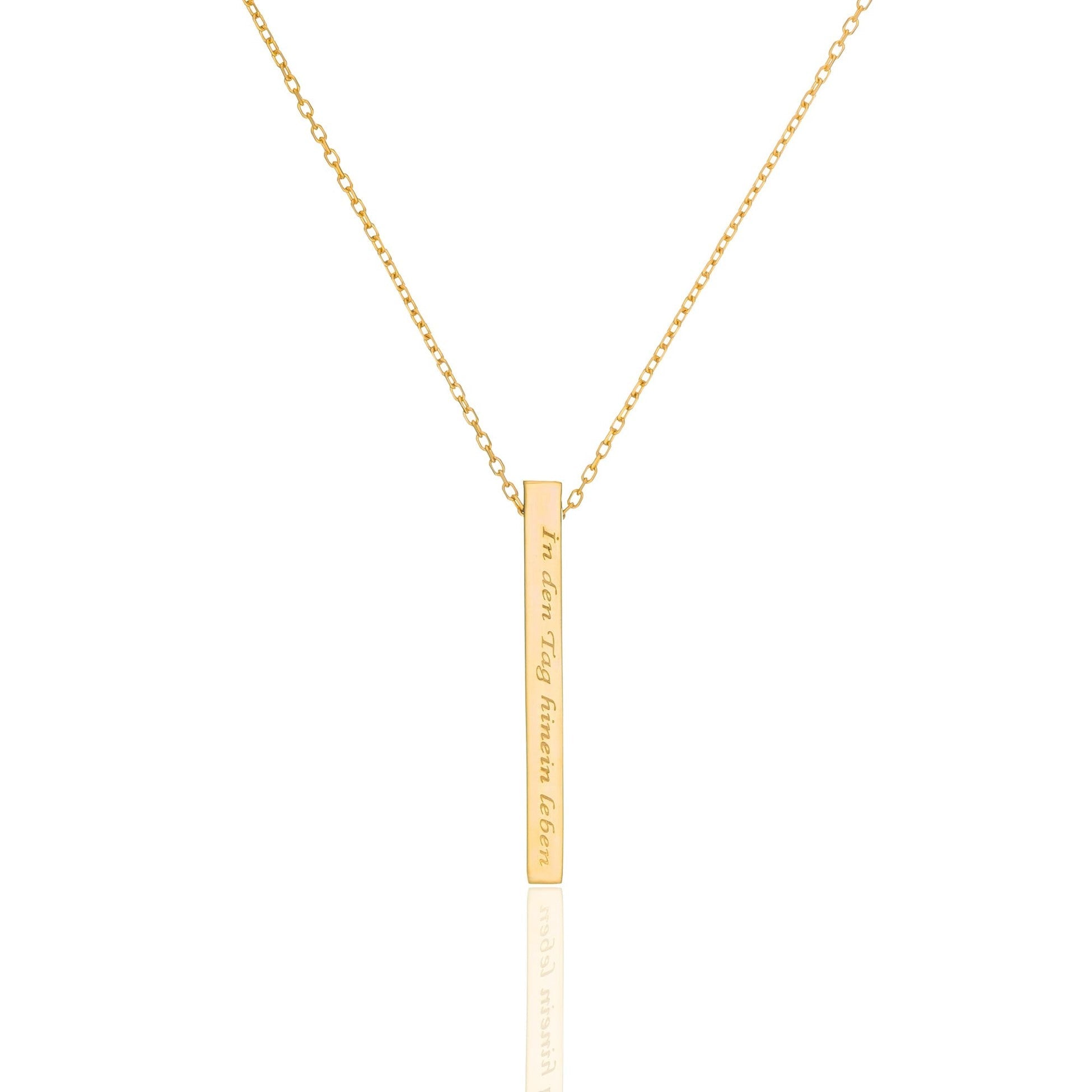 İsim Plakalı Kolye - 925 GÜMÜŞ