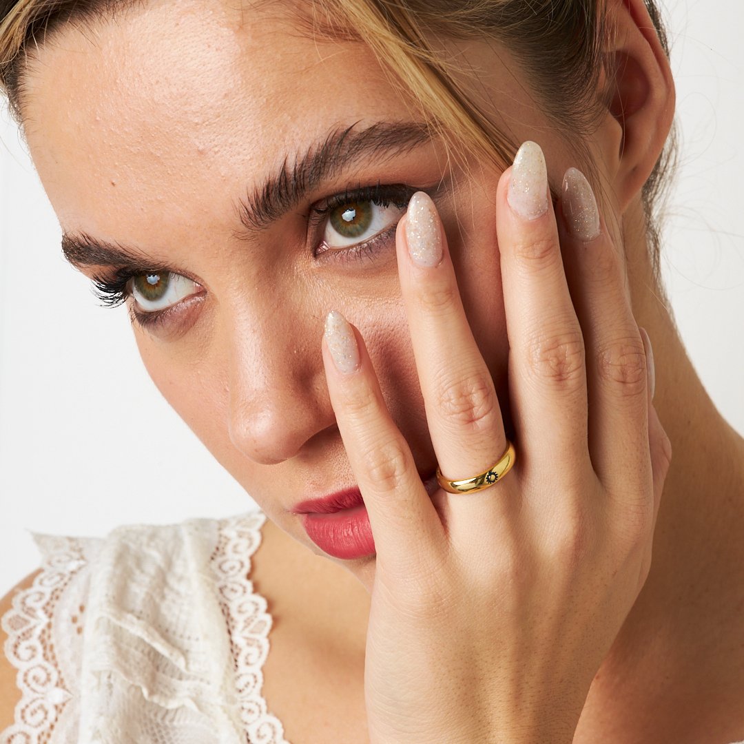 Kuzey Yıldızı Yüzük - 925 GÜMÜŞ