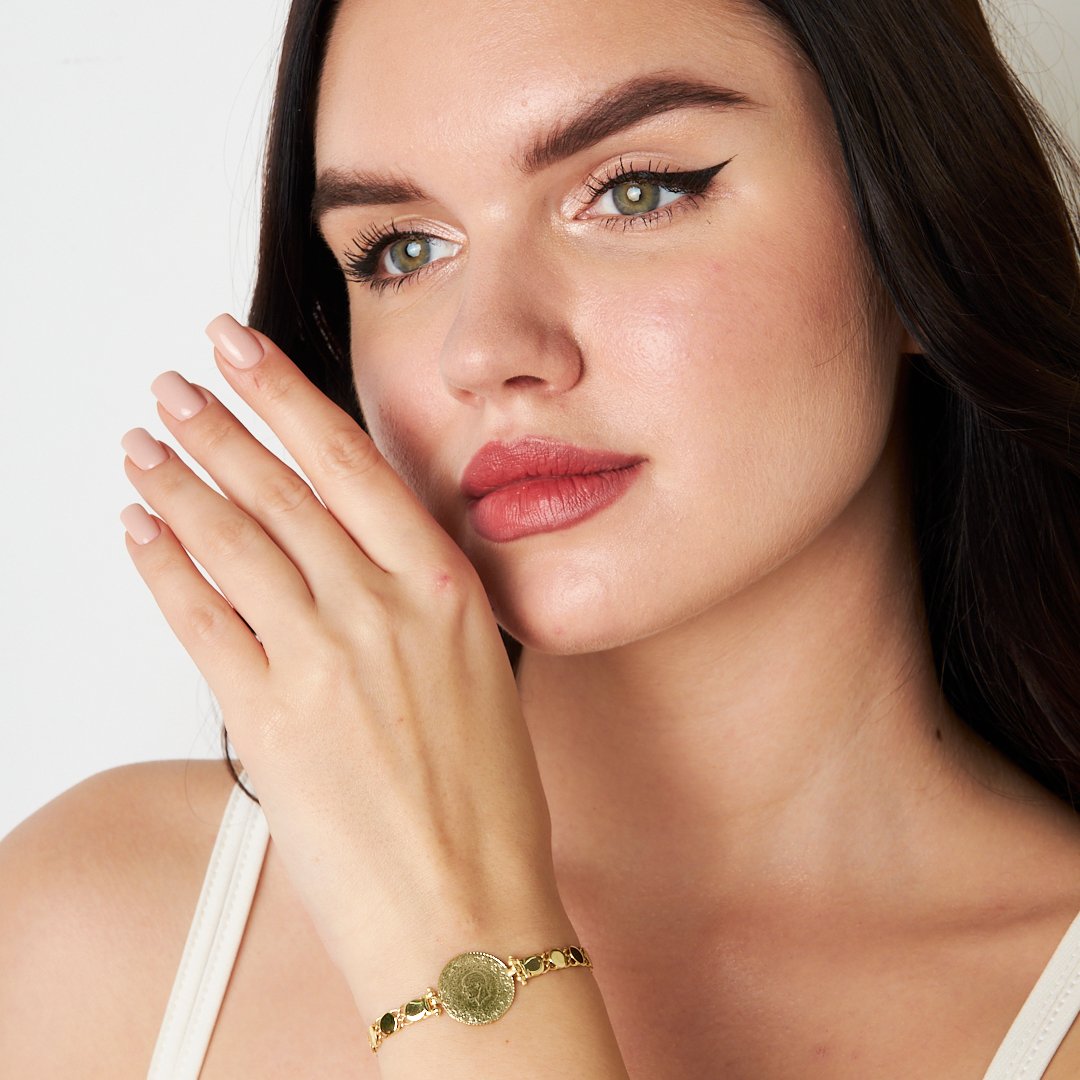 Oval Zincir Bileklik - 925 GÜMÜŞ