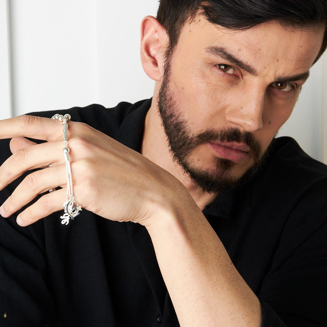 İsim modeli tesbih - 925 GÜMÜŞ