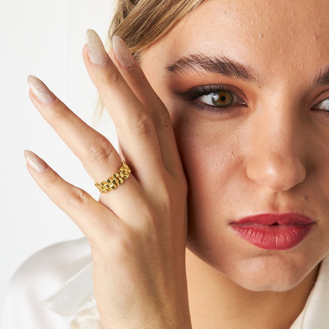 Kordon Yüzük - 925 GÜMÜŞ