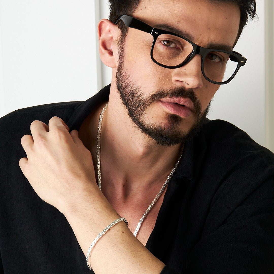 Spiral Model Zincir Seti - 925 GÜMÜŞ