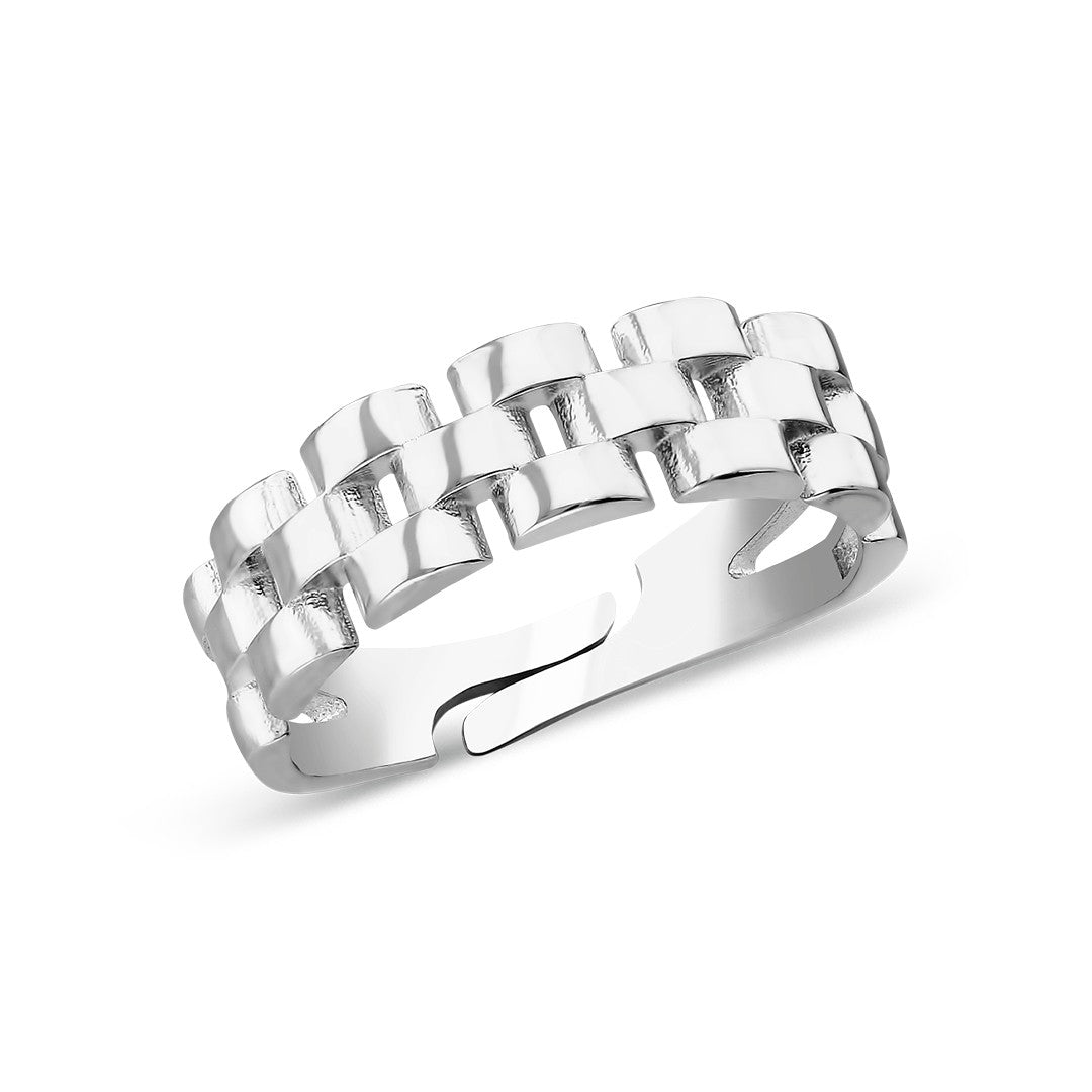 Kordon Yüzük - 925 GÜMÜŞ