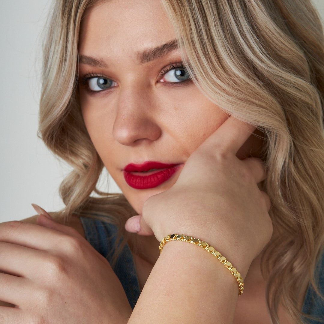 Arpa Bilezik - 925 GÜMÜŞ