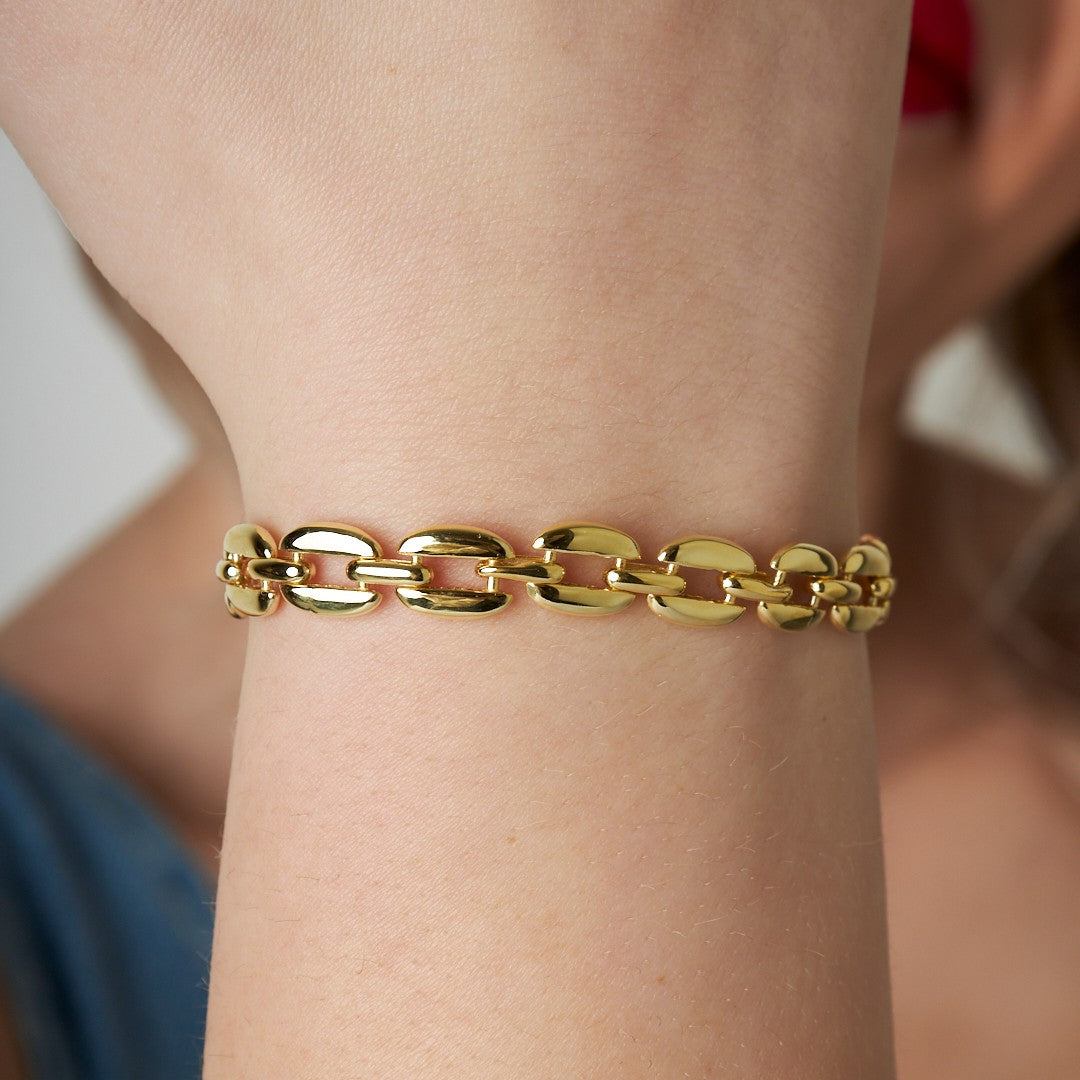 Kalın Bilezik - 925 GÜMÜŞ