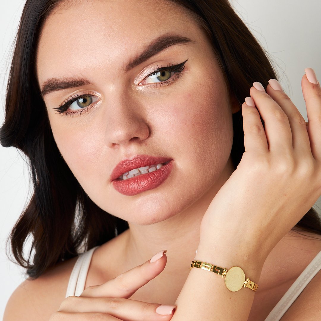 Kral Zincir Model Bileklik - 925 GÜMÜŞ