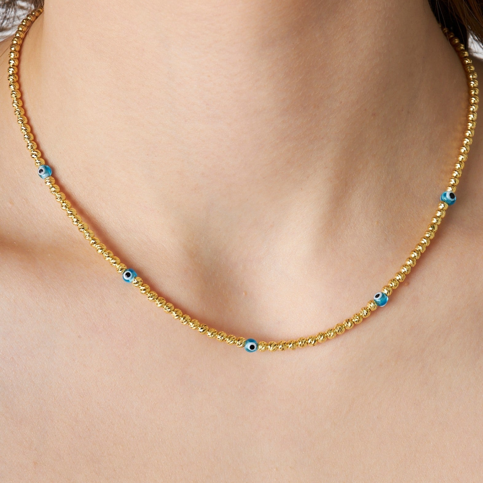 14 Ayar ALTIN Dorıca Zincir Kolye Uzunluğu