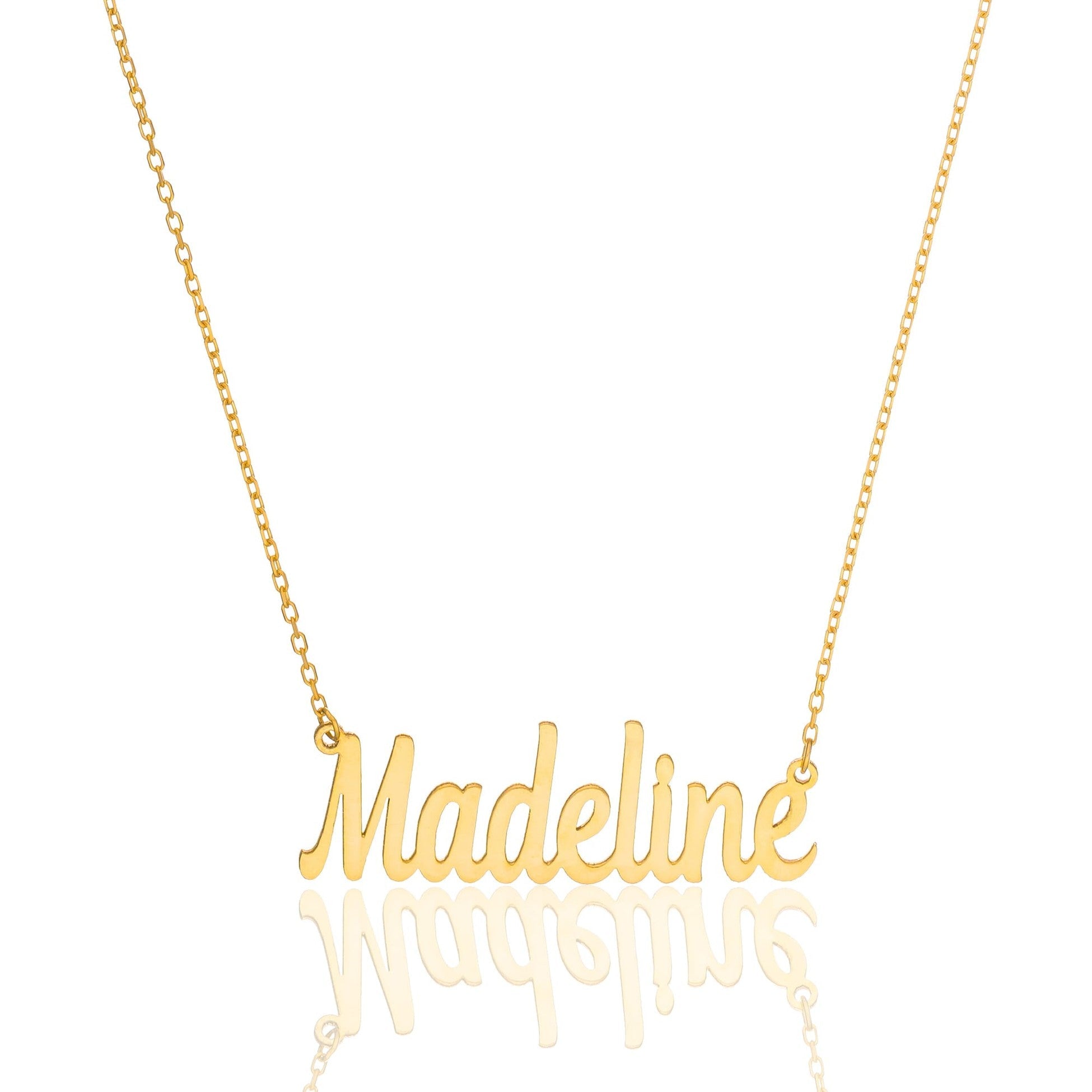 El Yazılı Trend Kolye - 925 GÜMÜŞ