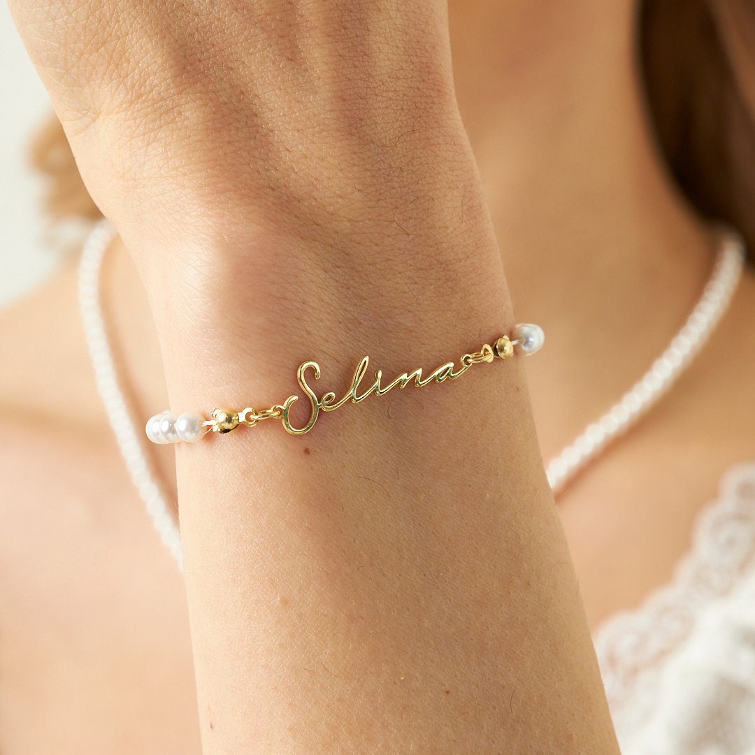 Adlandırılmış İnci Set - 925 GÜMÜŞ