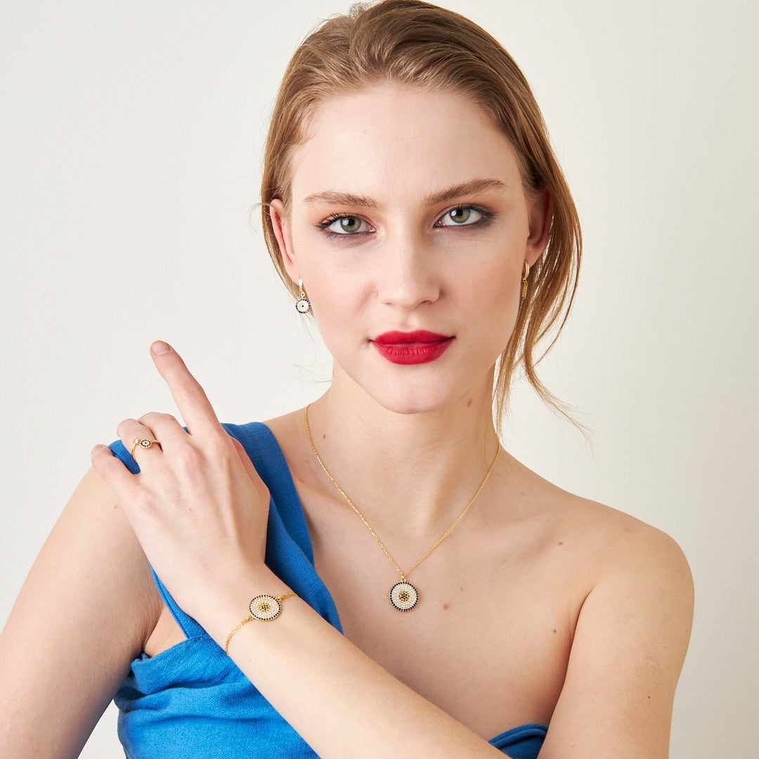 Nazar Taşı Seti - 925 GÜMÜŞ