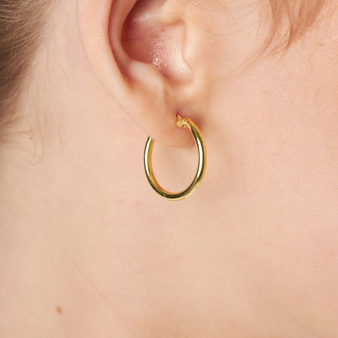 Halka Küpeler - 925 GÜMÜŞ