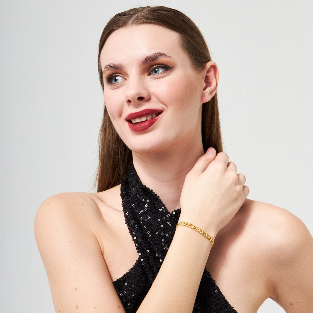 Kalın Zincir Bileklik - 925 GÜMÜŞ