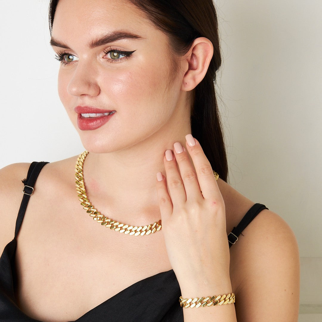 Yarım Gurme Kübik Zirkonya Seti - 925 GÜMÜŞ