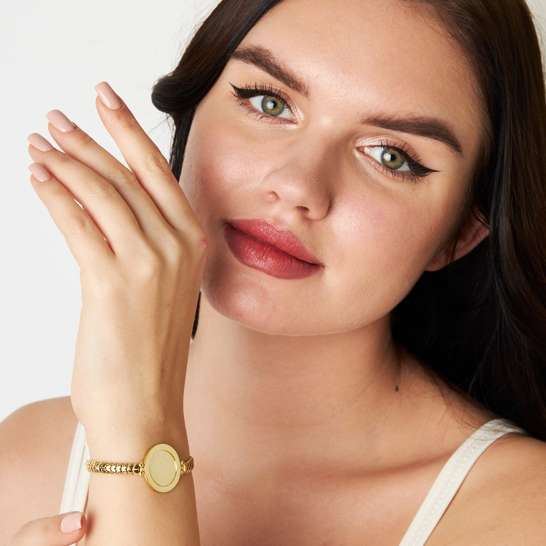 Çeyrek Balıksırtı Zincir Bileklik - 925 GÜMÜŞ