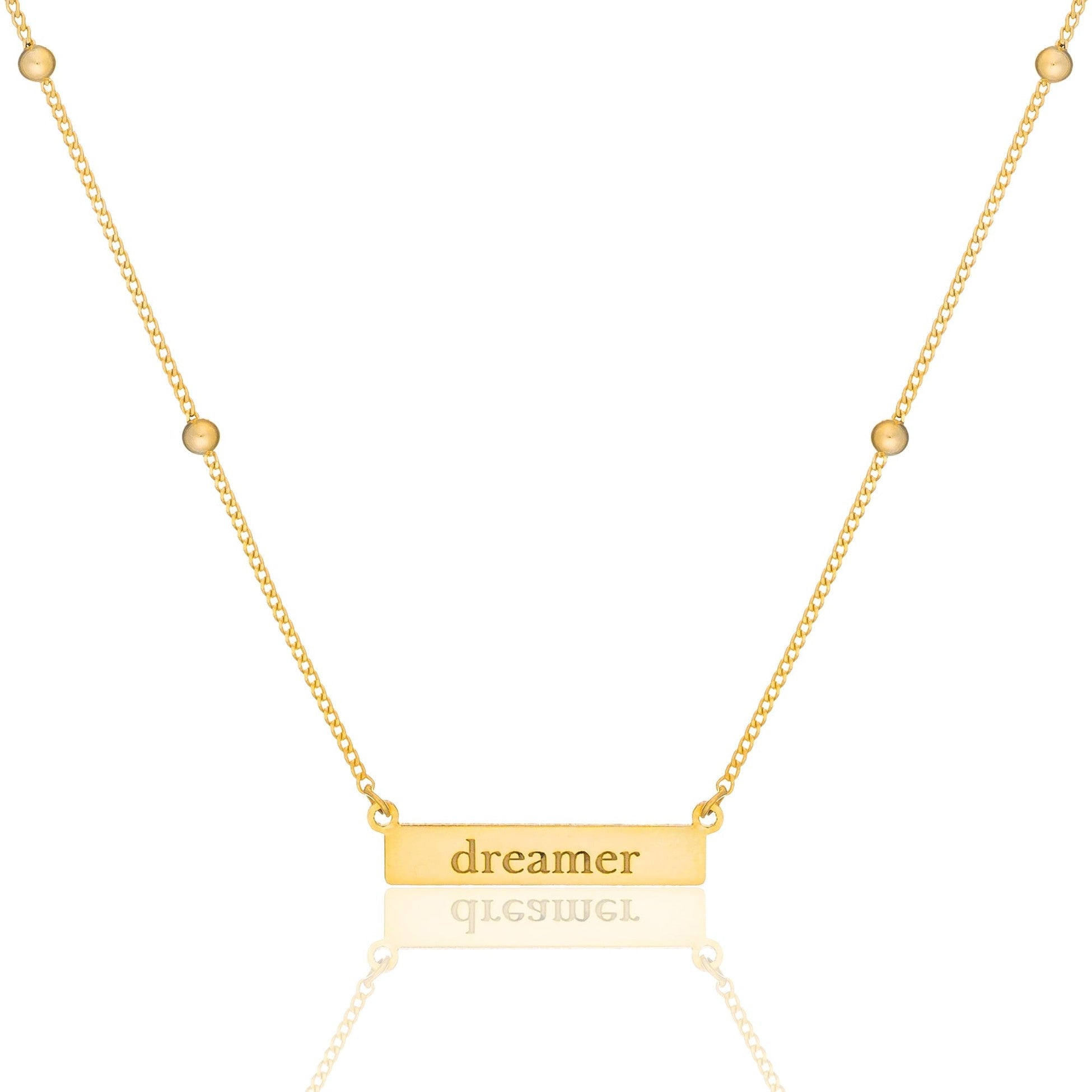 Top Zincirli isim Kolye - 925 GÜMÜŞ