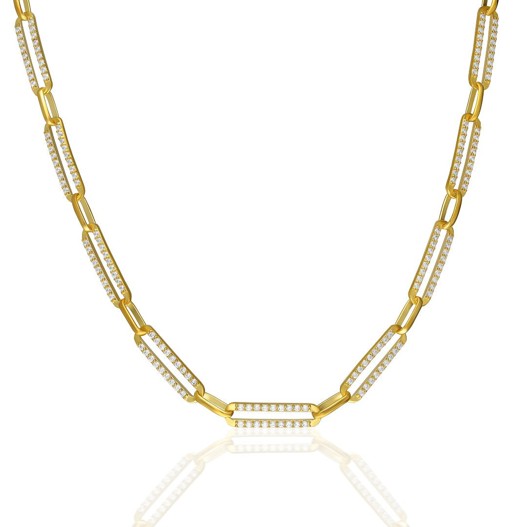 Çapa Zirkon Kolye - 925 GÜMÜŞ