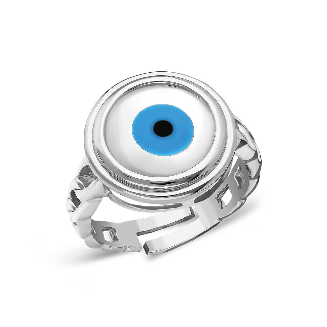 Büyük Göz Yüzük - 925 GÜMÜŞ