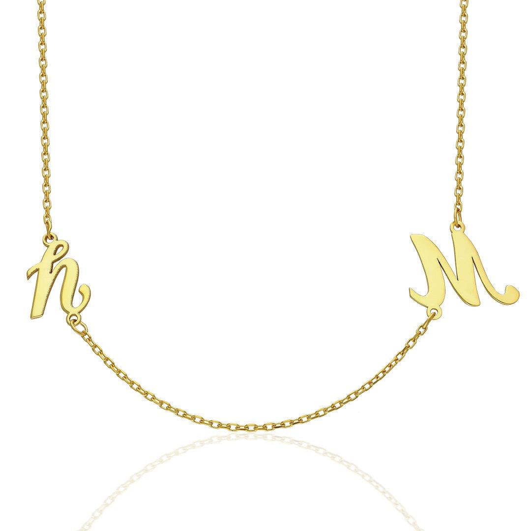 Alternatif Harfli Kolye - 925 GÜMÜŞ