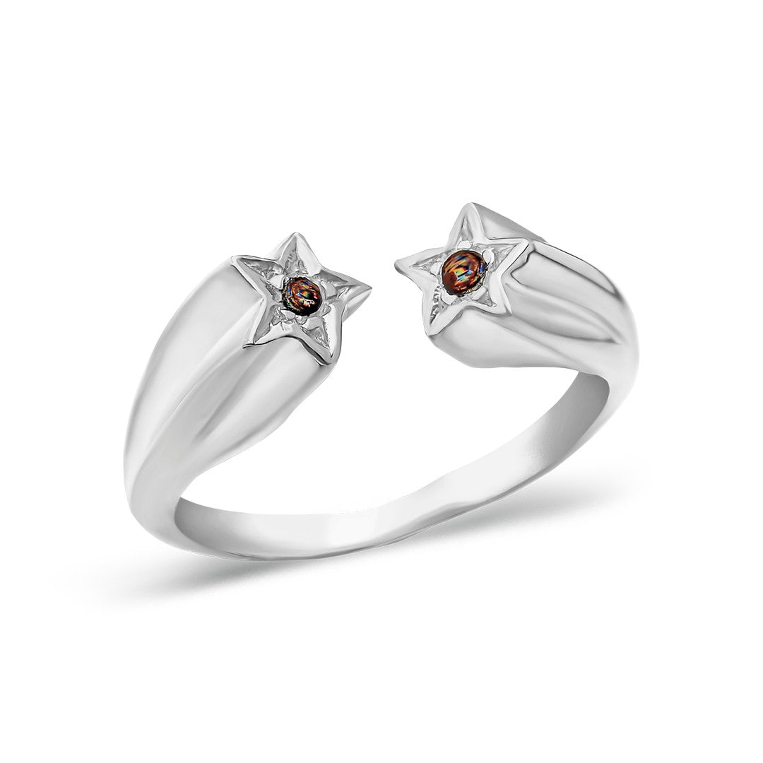 Yıldız Işıltılı Yüzük - 925 GÜMÜŞ