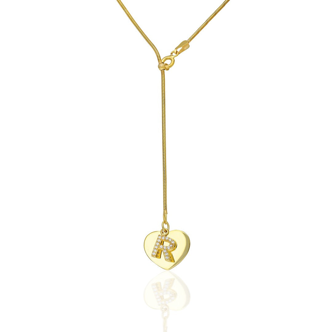 Cevher Harf Kolye - 925 GÜMÜŞ