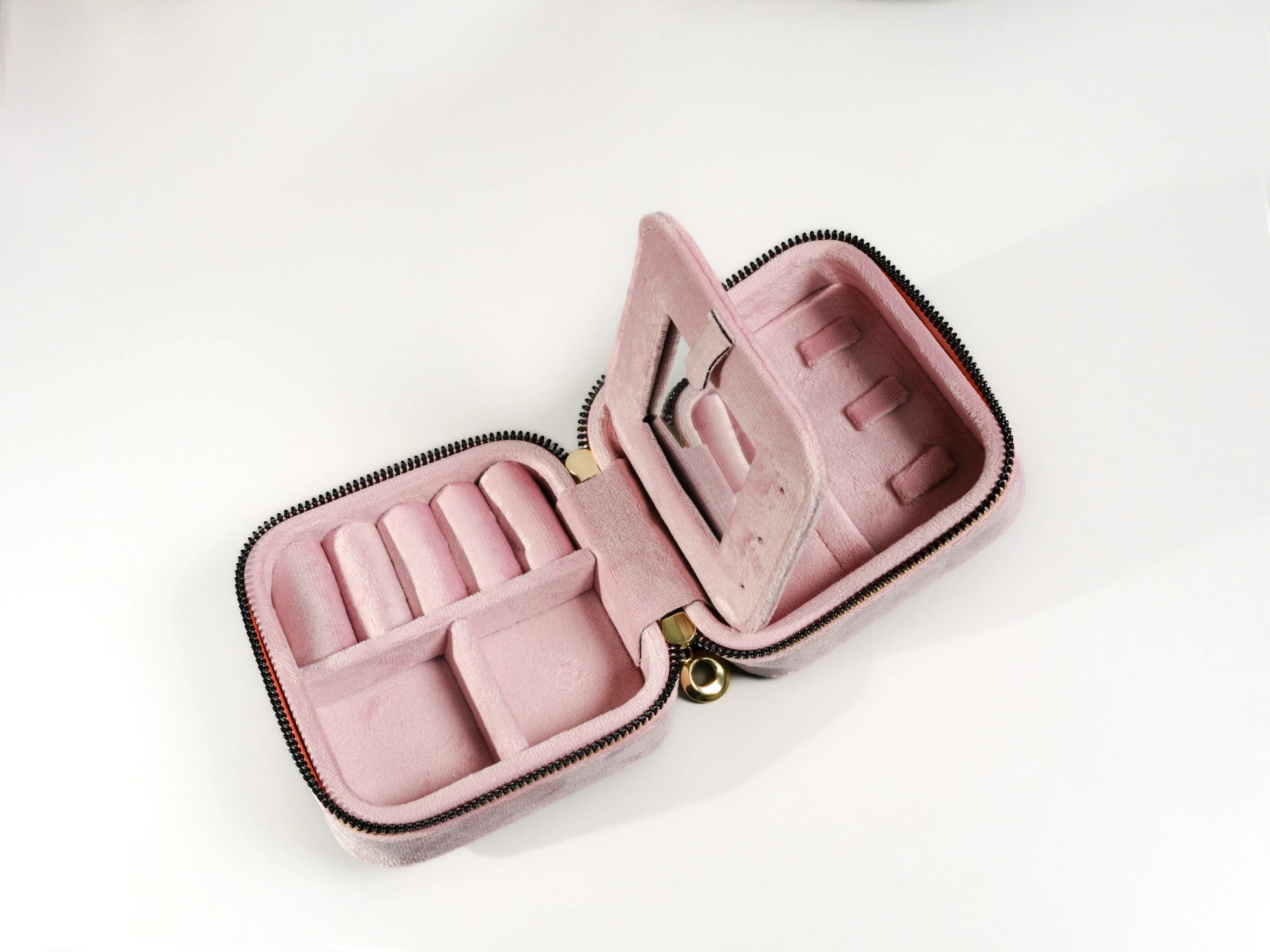 Pembe Seyahat Mücevher Kutusu - 925 GÜMÜŞ