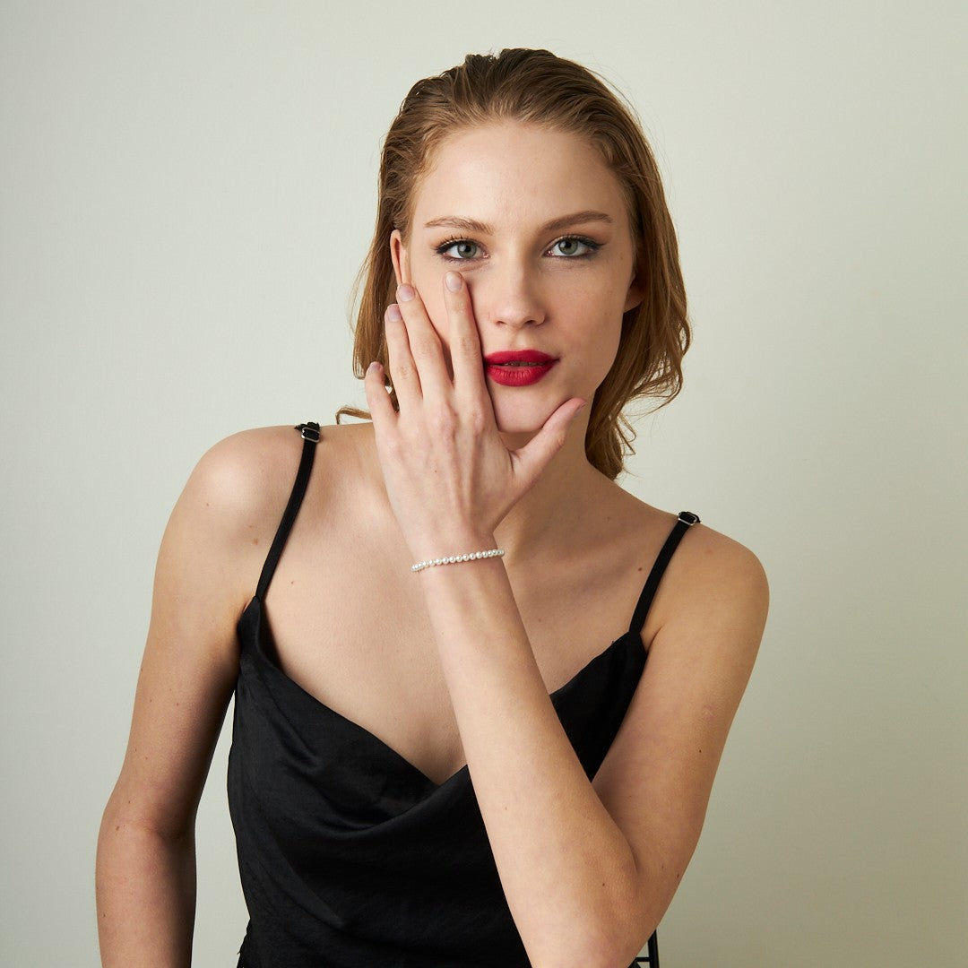 İnci bilezik - 925 GÜMÜŞ