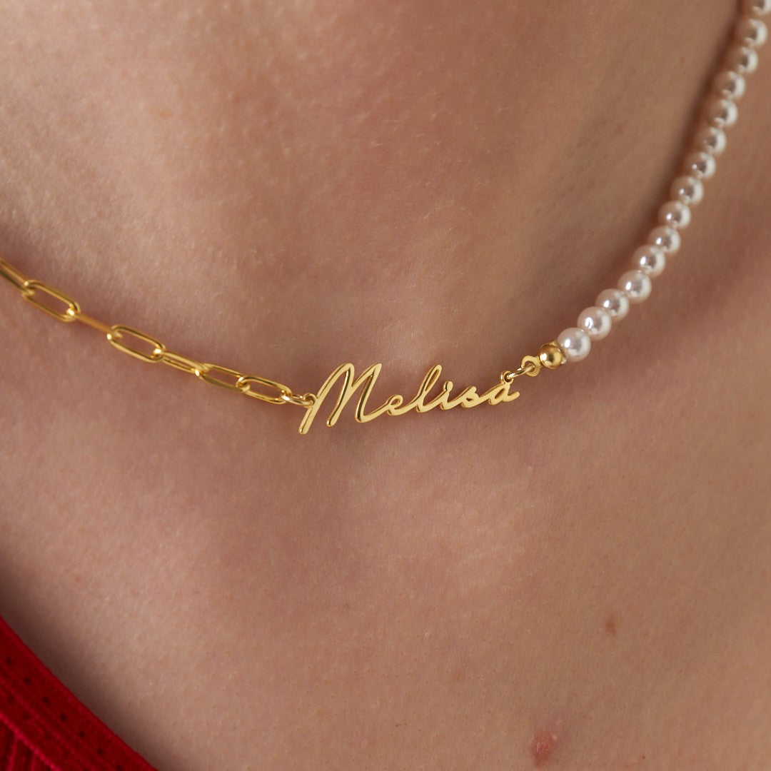 İncili İsim Set - 925 GÜMÜŞ