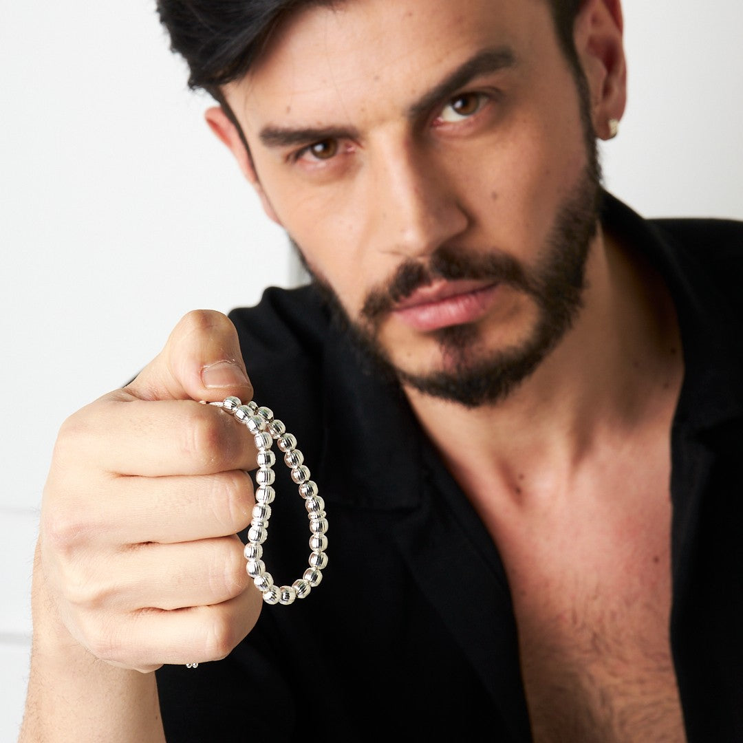 Püskül tespih - 925 GÜMÜŞ