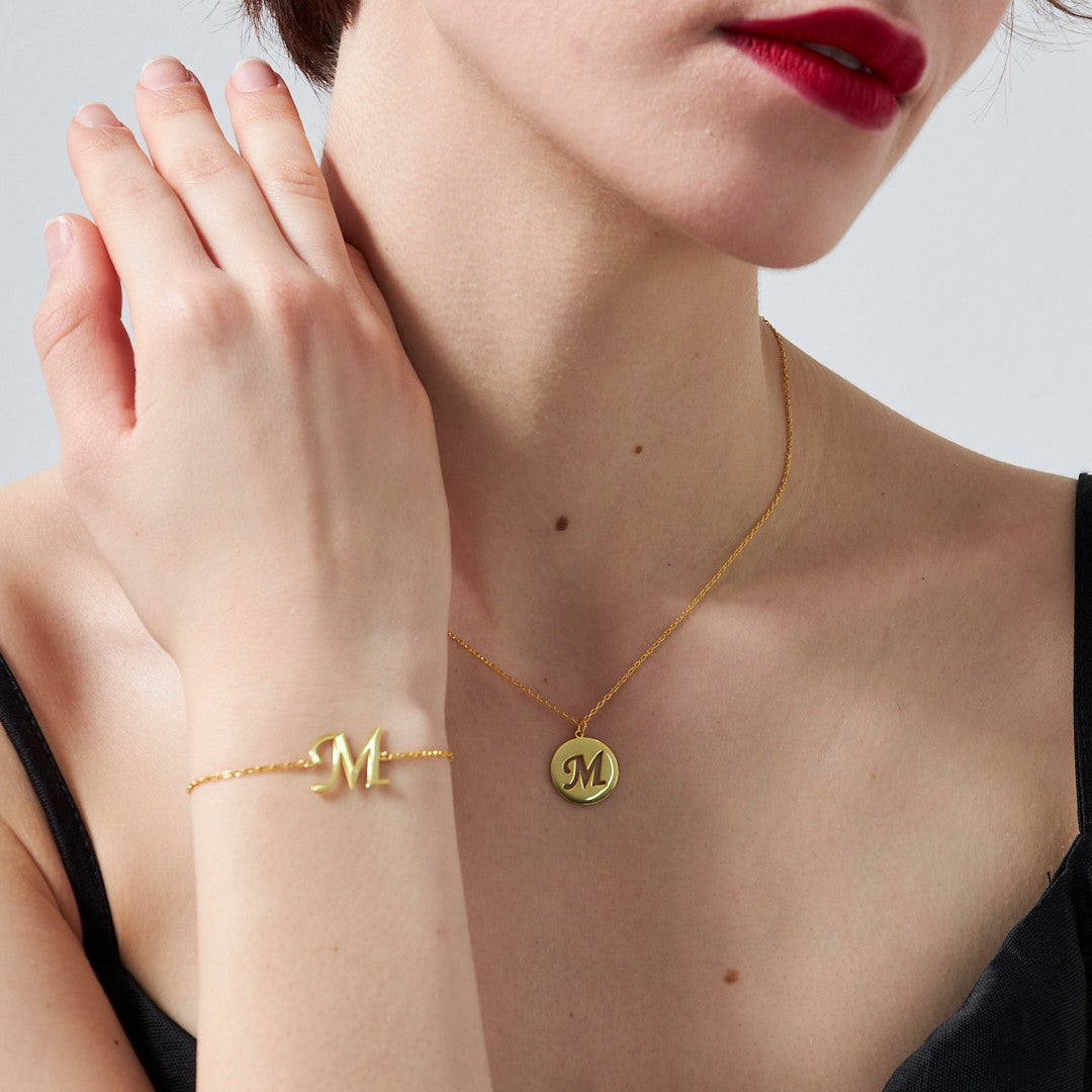 Harflerle Plaka Seti - 925 GÜMÜŞ