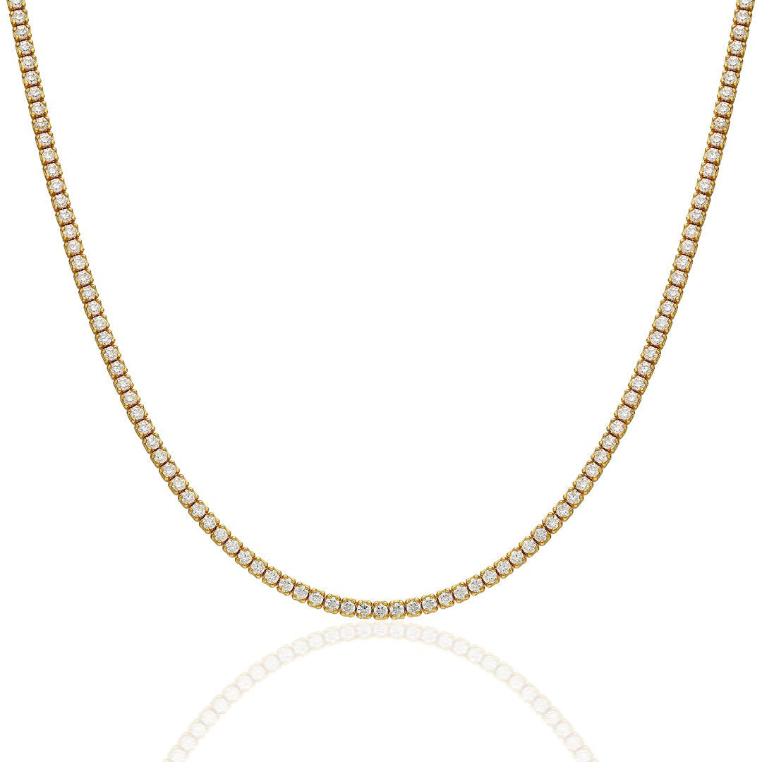 Su Yolu Zincir Kolye - 925 GÜMÜŞ