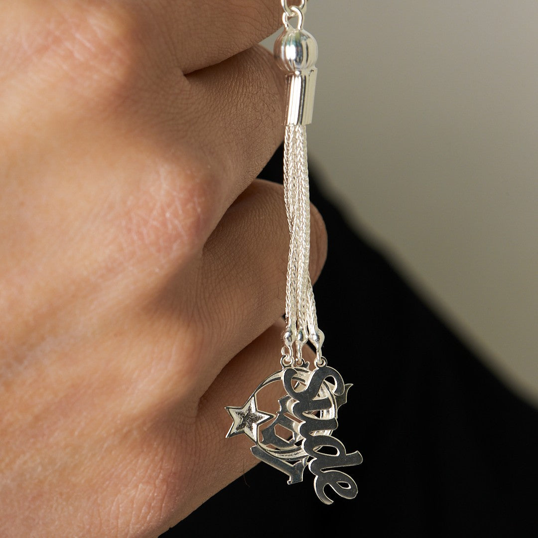 İsim modeli tesbih - 925 GÜMÜŞ