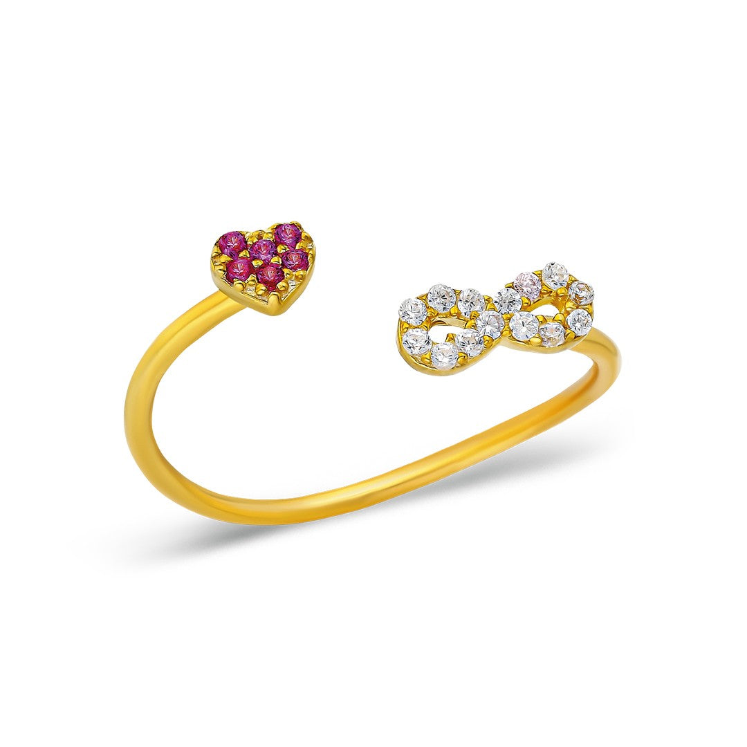 Kalbimin Sonsuz Yüzüğü - 925 GÜMÜŞ