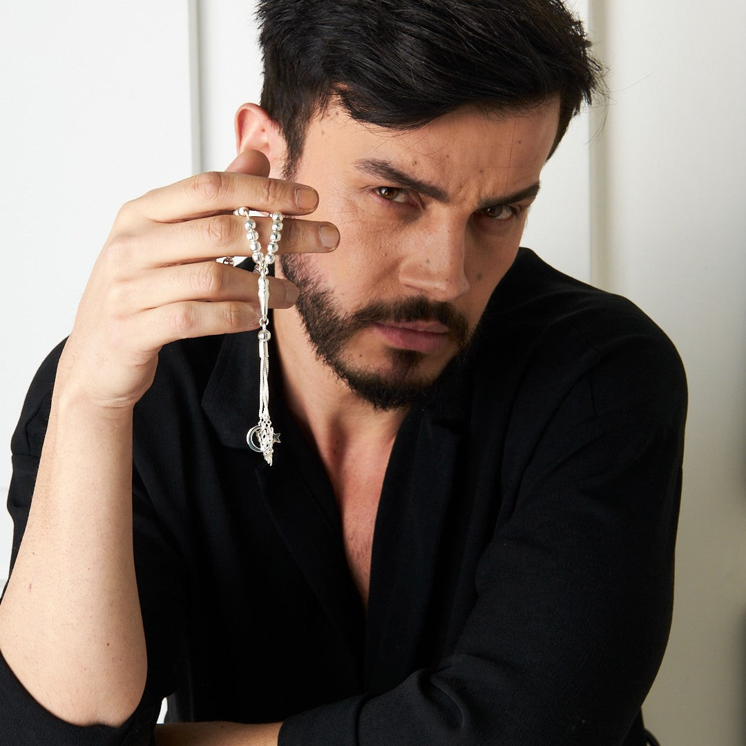 İsim modeli tesbih - 925 GÜMÜŞ