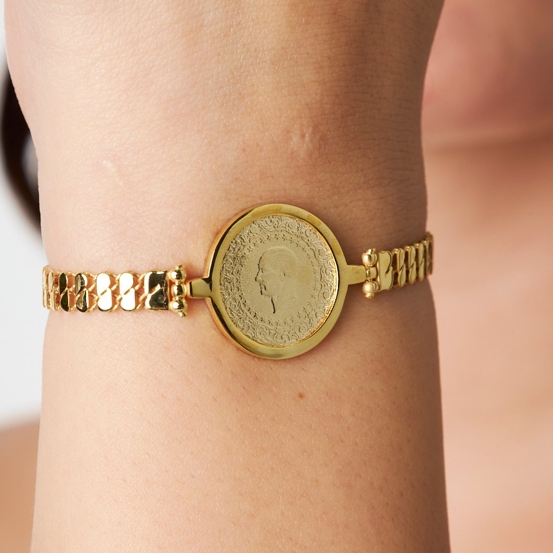 Su Damlası Zincir Bileklik - 925 GÜMÜŞ