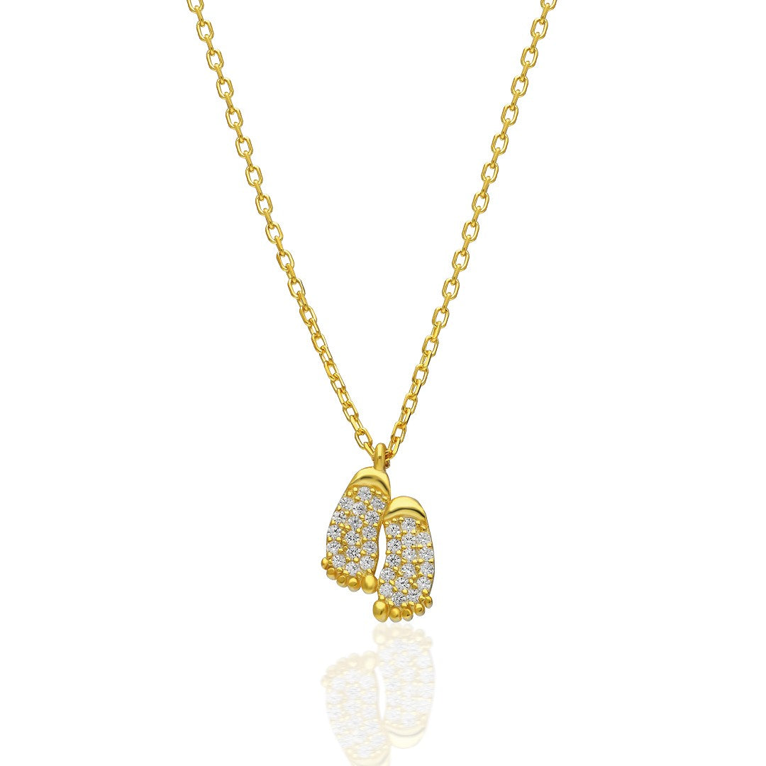 Ayak Kolye - 925 GÜMÜŞ