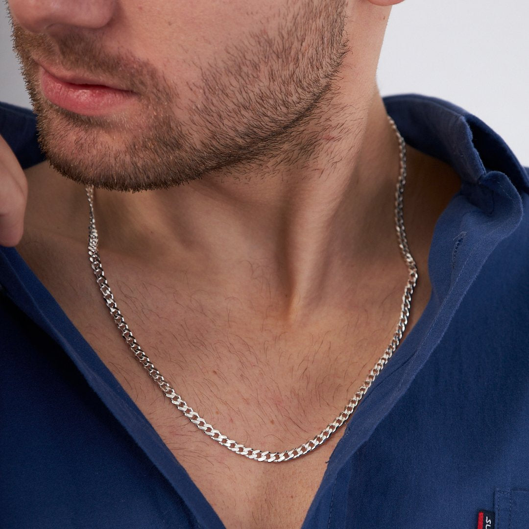 Klasik Zincir Kolye - 925 GÜMÜŞ