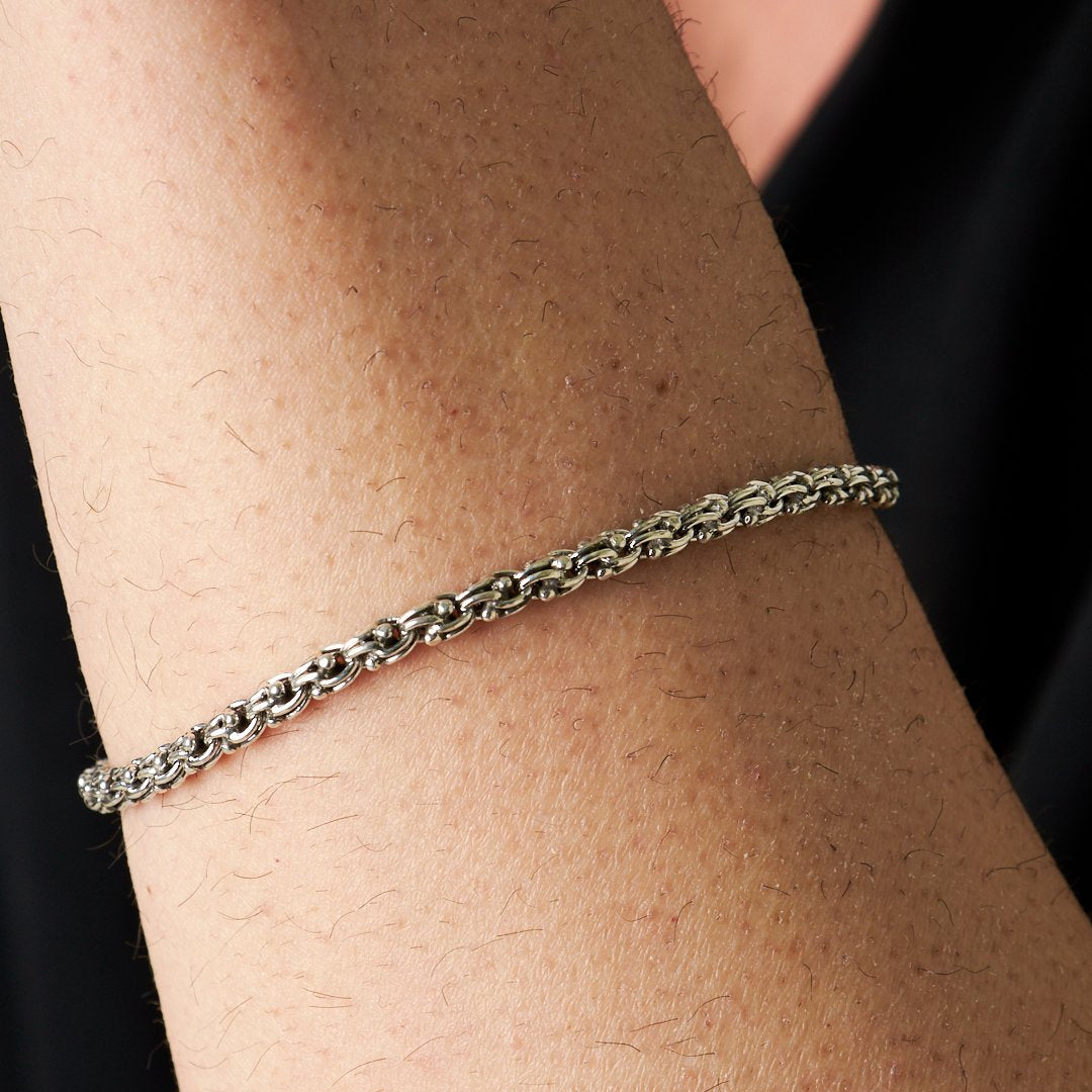 Doc Zincir Bileklik - 925 GÜMÜŞ