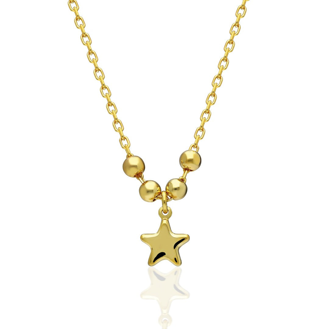 Dorika Yıldız Kolye - 925 GÜMÜŞ