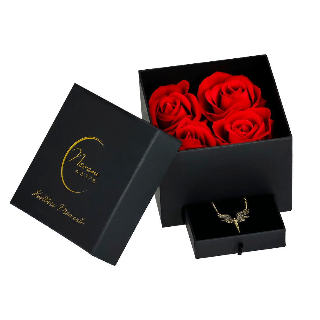 Güllü Mücevher Kutusu - 925 GÜMÜŞ