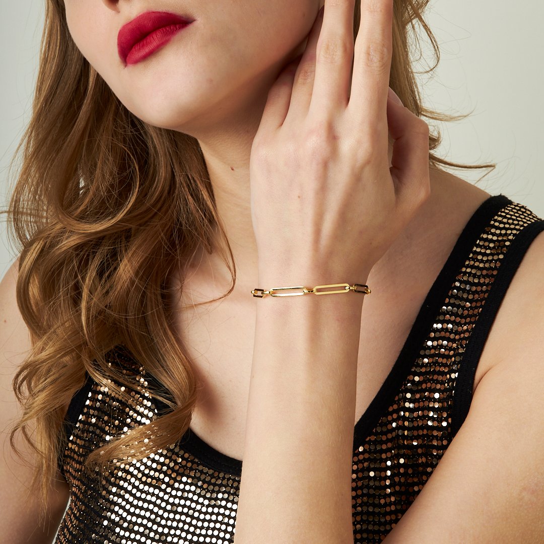 Ataç Zincir Bilezik - 925 GÜMÜŞ