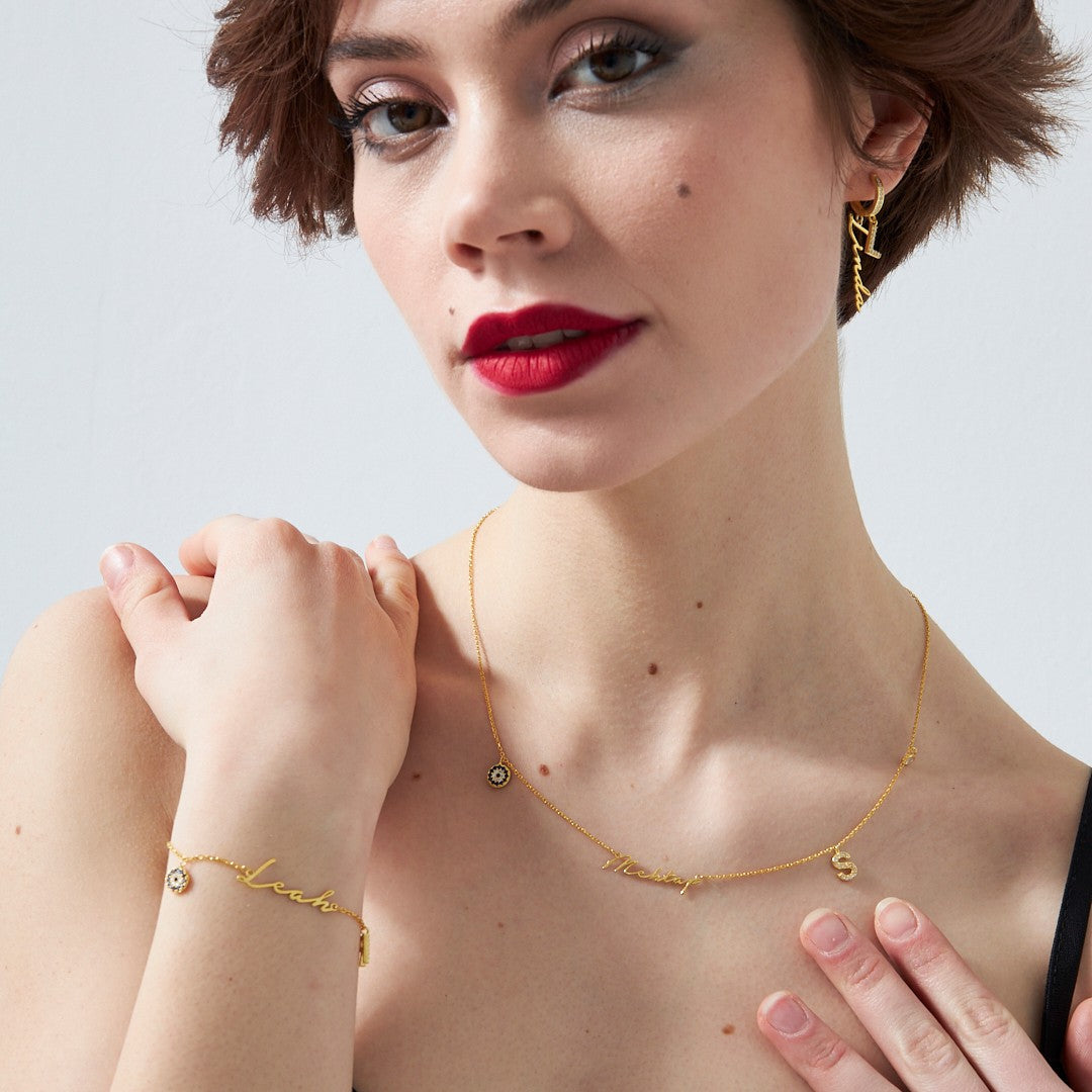 Adlandırılmış Harfler Seti - 925 GÜMÜŞ