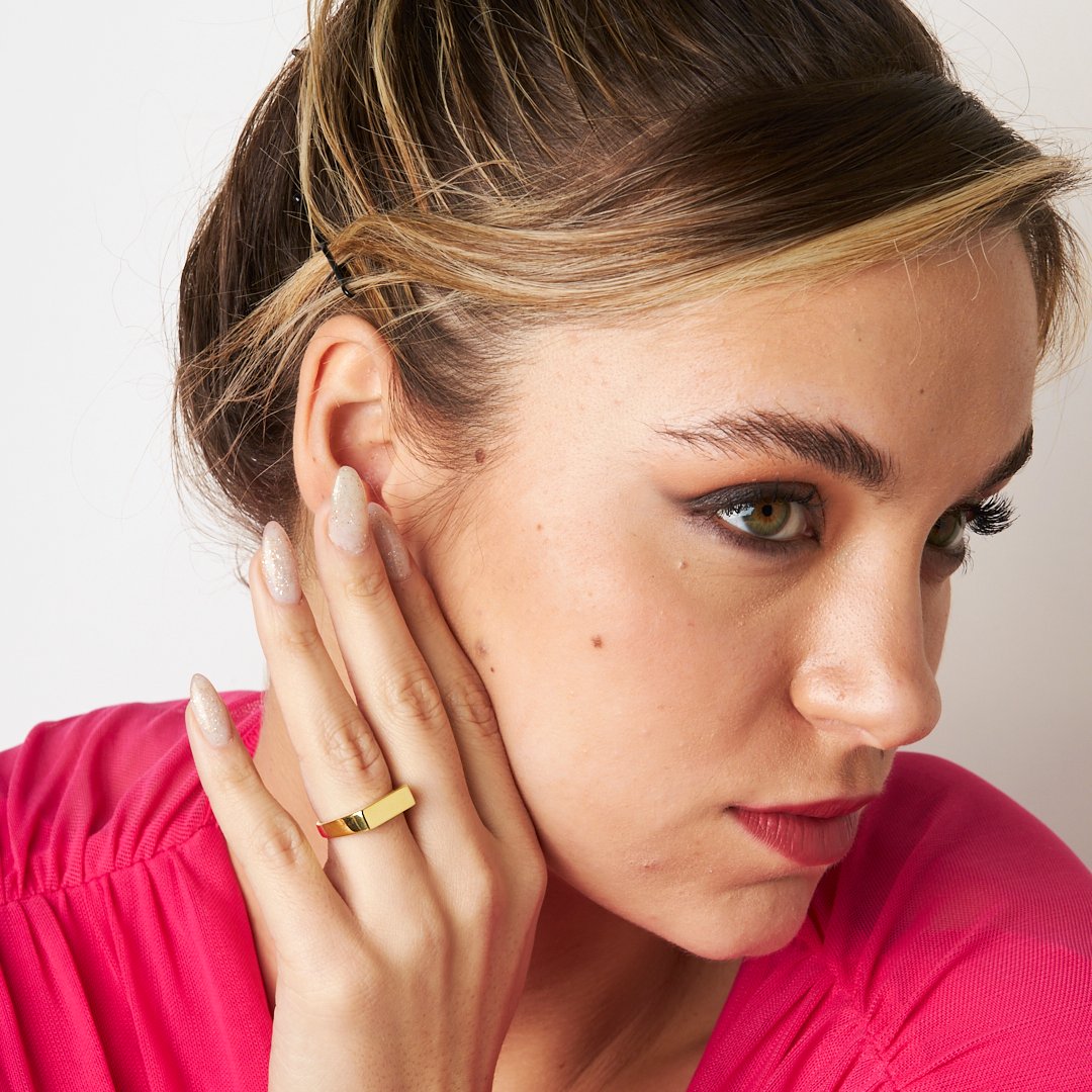 Külçe Yüzük - 925 GÜMÜŞ