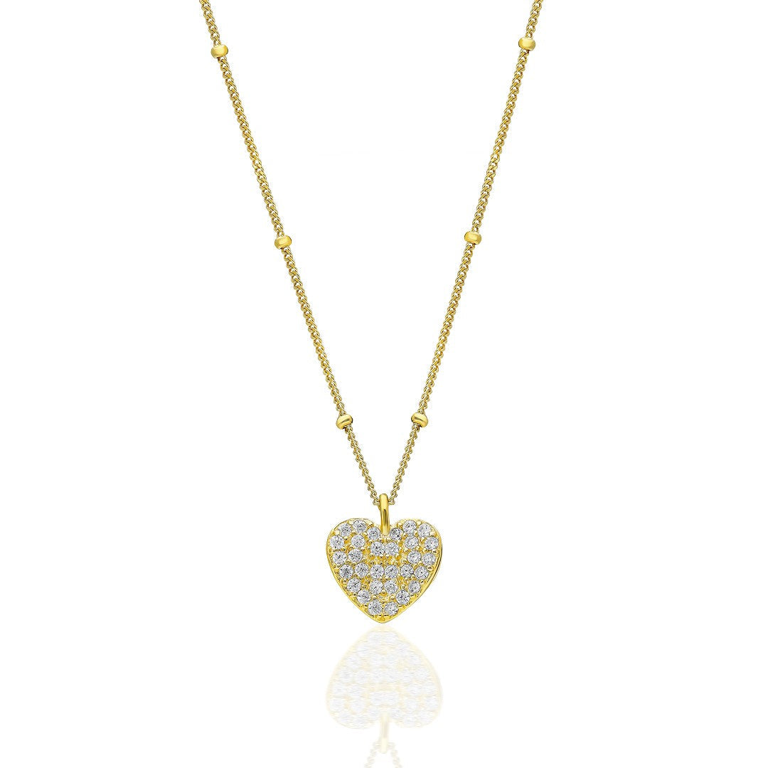 Kalpli Top Zincir Kolye - 925 GÜMÜŞ