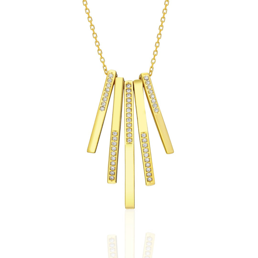 Çubuk Kolye - 925 GÜMÜŞ