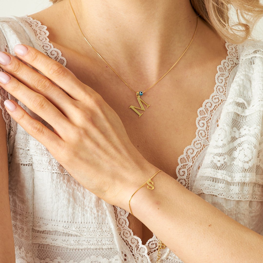 Mektup Zinciri Seti - 925 GÜMÜŞ