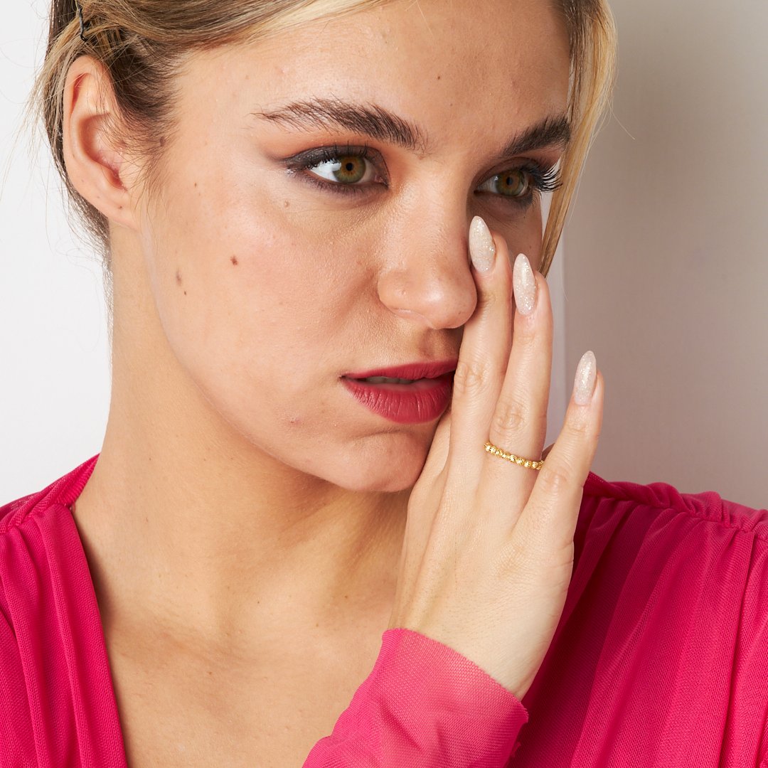 Dorica Toplu Yüzük - 925 GÜMÜŞ